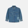 90s Vintage Logo Denim Kids Shirt 90s Vintage Logo Denim Kids Shirt