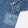 90s Vintage Logo Denim Kids Shirt 90s Vintage Logo Denim Kids Shirt