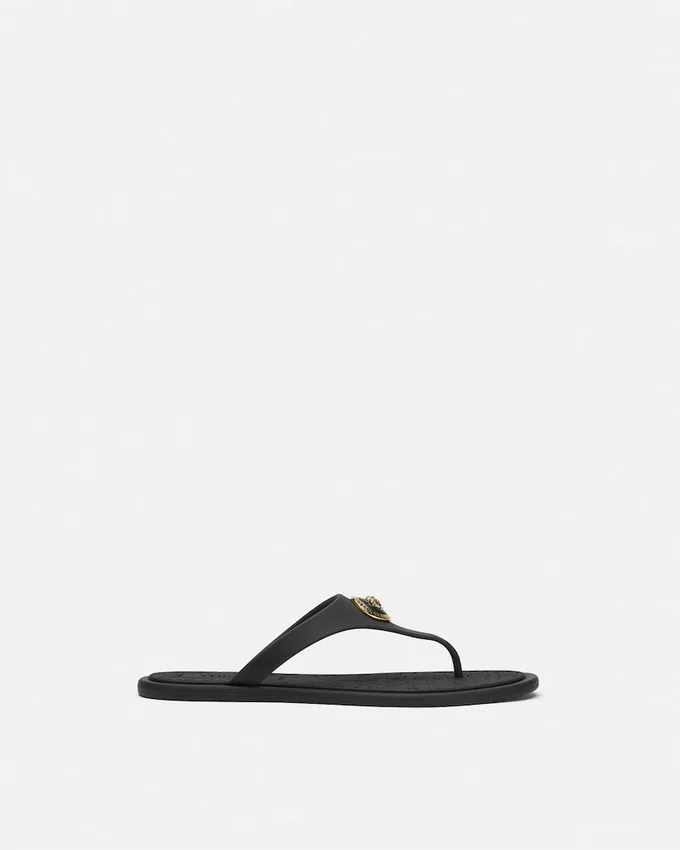 Alia Rubber Flat Sandals Alia Rubber Flat Sandals