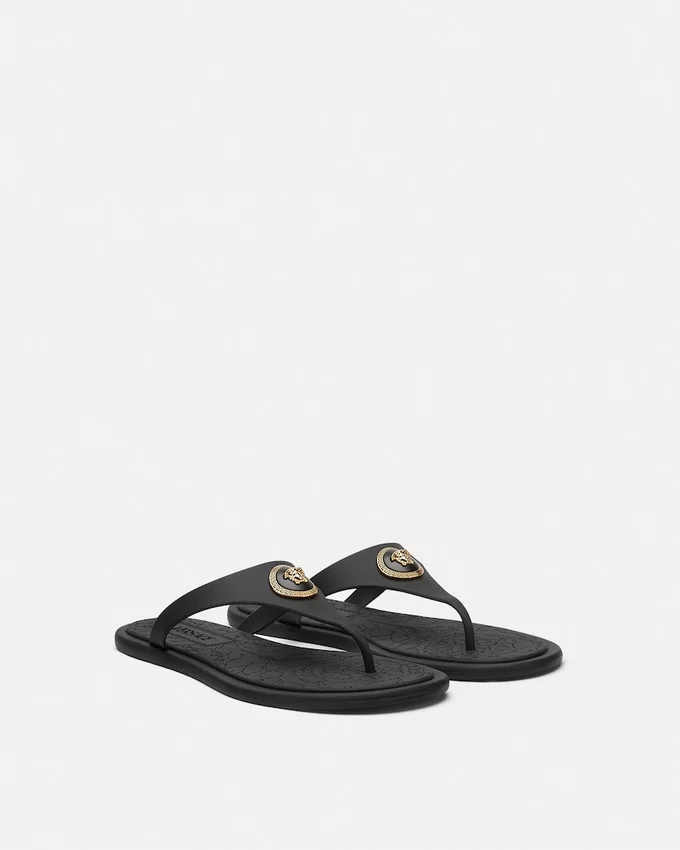 Alia Rubber Flat Sandals Alia Rubber Flat Sandals