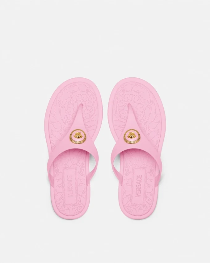 Alia Rubber Flat Sandals Alia Rubber Flat Sandals