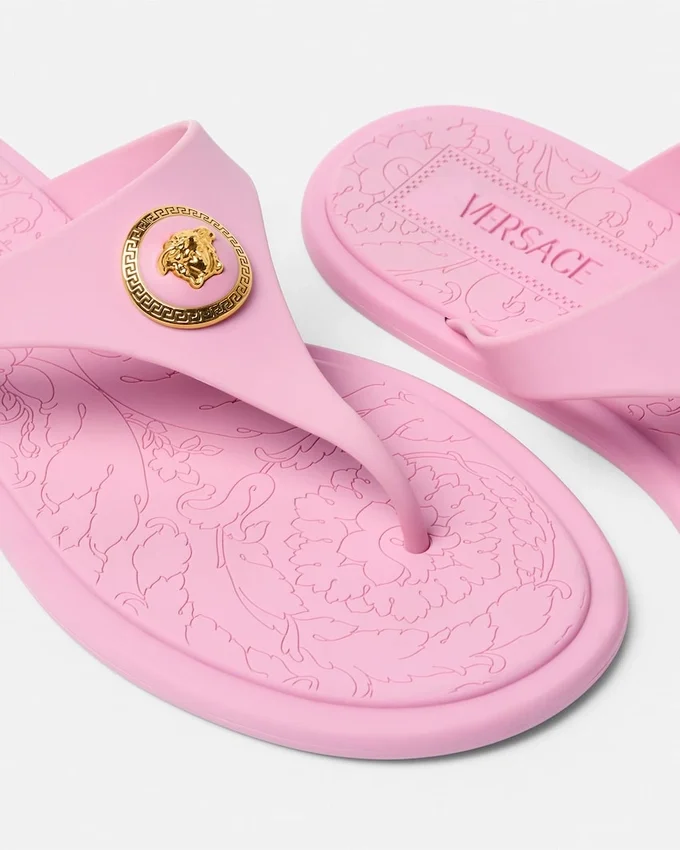 Alia Rubber Flat Sandals Alia Rubber Flat Sandals