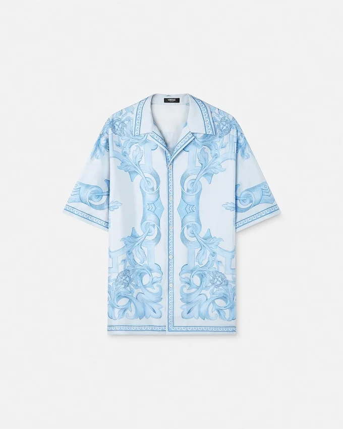 Architectural Baroque Silk Shirt Architectural Baroque Silk Shirt