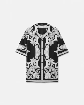 Architectural Baroque Silk Shirt