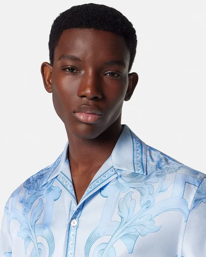 Architectural Baroque Silk Shirt Architectural Baroque Silk Shirt