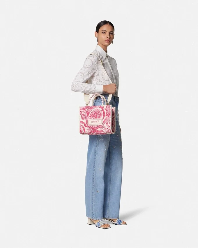 Athena Small Raffia Tote Athena Small Raffia Tote