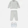 Baby Cotton-Cashmere Knit Sweater Set Baby Cotton-Cashmere Knit Sweater Set