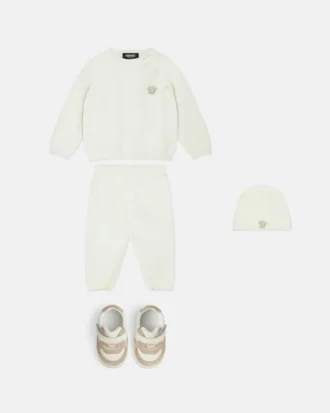 Baby Cotton Knit Sweater Set