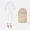 Baby Devoré Cotton Sleepsuit Baby Devoré Cotton Sleepsuit