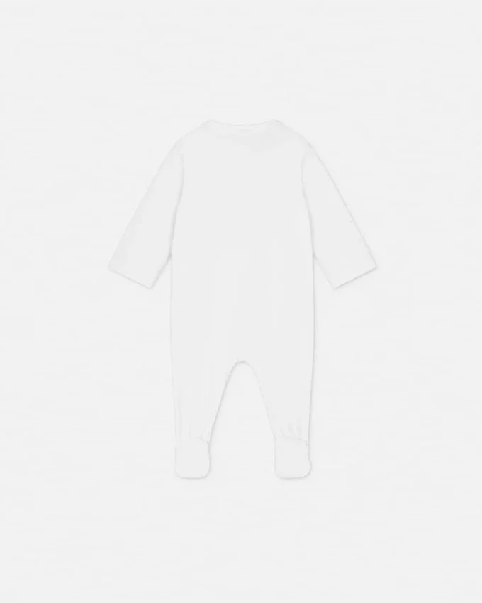 Baby Embellished Cotton-Jersey Sleepsuit Baby Embellished Cotton-Jersey Sleepsuit
