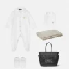 Baby Embroidered Cotton-Jersey Sleepsuit Set Baby Embroidered Cotton-Jersey Sleepsuit Set