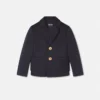 Baby Embroidered Satin Gabardine Jacket Baby Embroidered Satin Gabardine Jacket