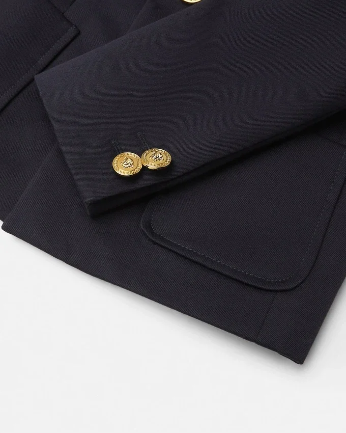 Baby Embroidered Satin Gabardine Jacket Baby Embroidered Satin Gabardine Jacket