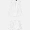 Baby Jacquard Cotton-Poplin Dress Set Baby Jacquard Cotton-Poplin Dress Set