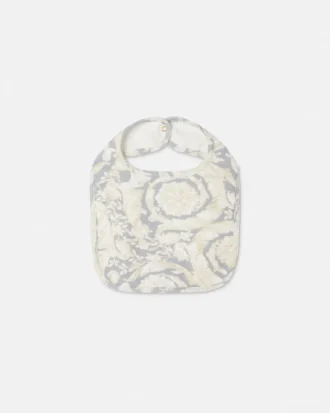 Baby Printed Cotton-Jersey Bib