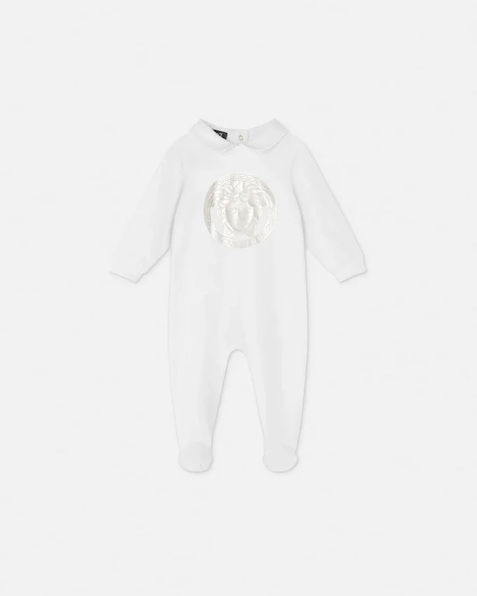 Baby Printed Cotton-Jersey Sleepsuit Baby Printed Cotton-Jersey Sleepsuit