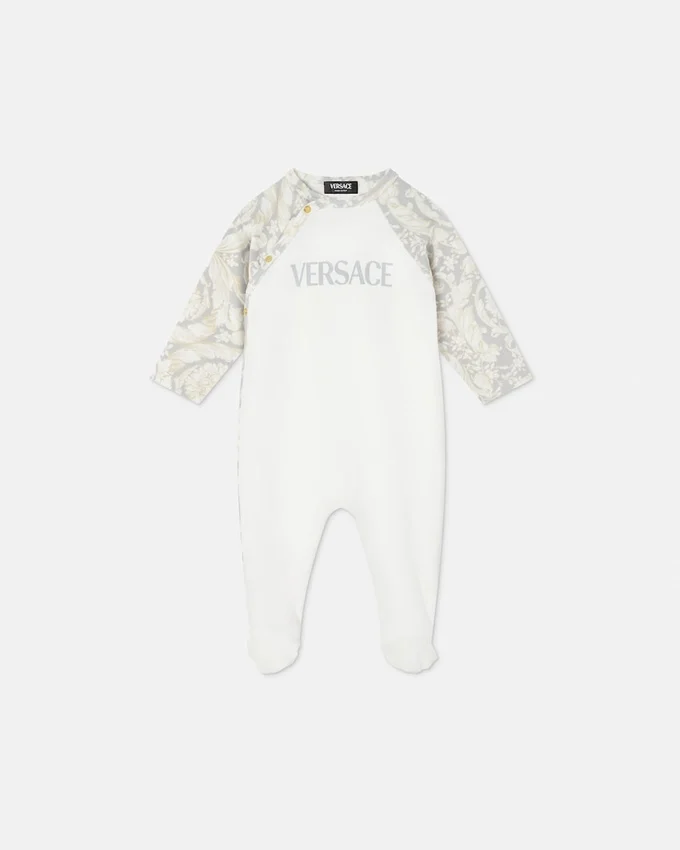 Baby Printed Cotton-Jersey Sleepsuit Baby Printed Cotton-Jersey Sleepsuit