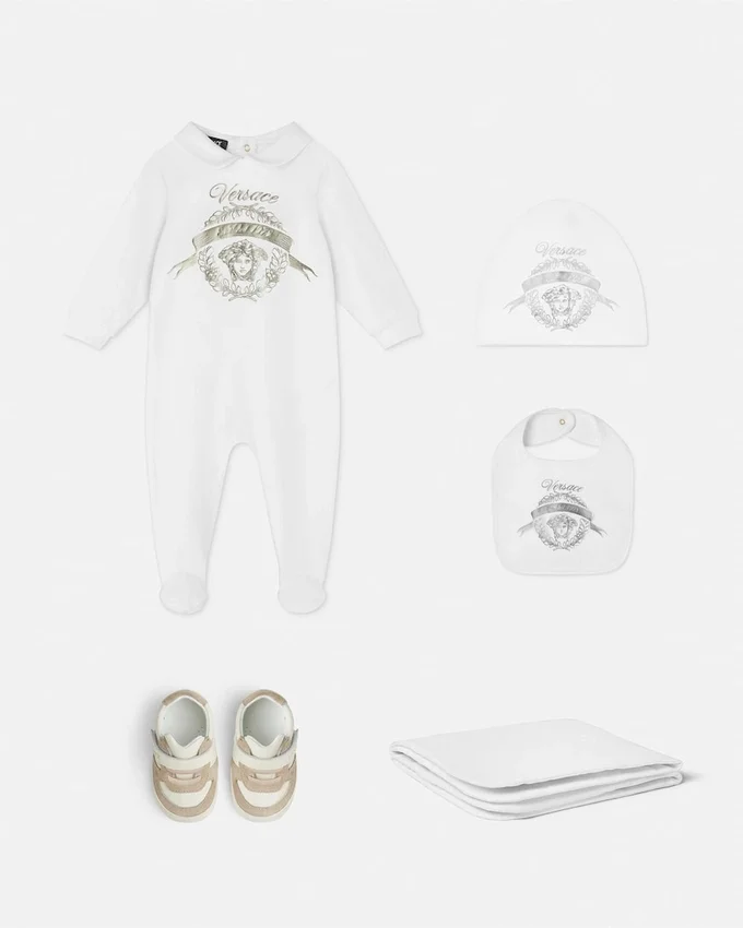 Baby Printed Cotton-Jersey Sleepsuit Baby Printed Cotton-Jersey Sleepsuit
