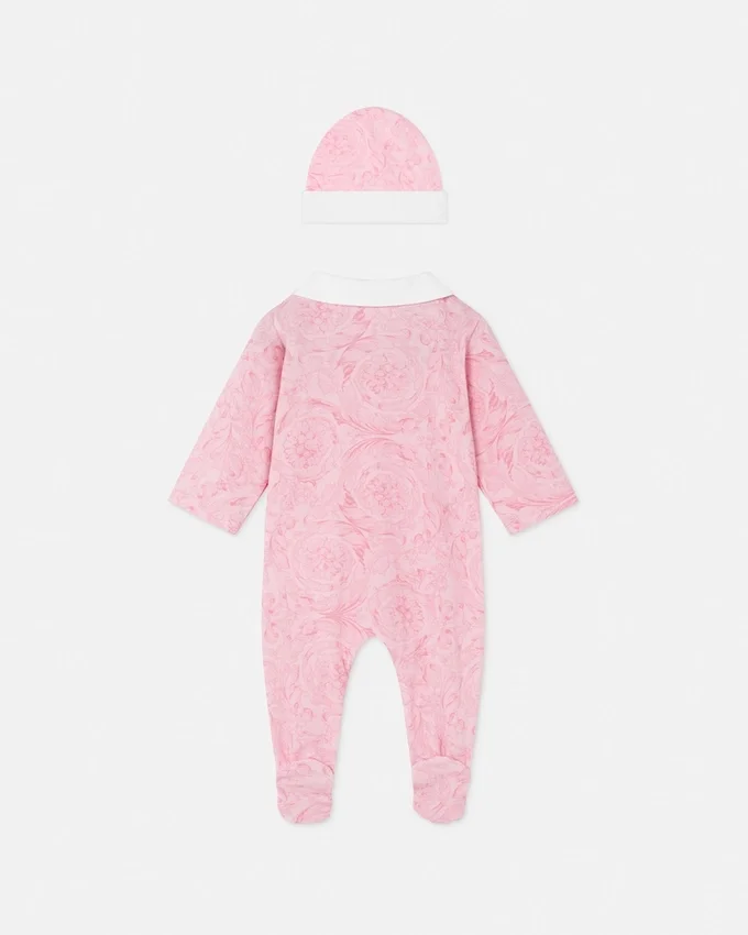 Baby Printed Cotton-Jersey Sleepsuit Baby Printed Cotton-Jersey Sleepsuit