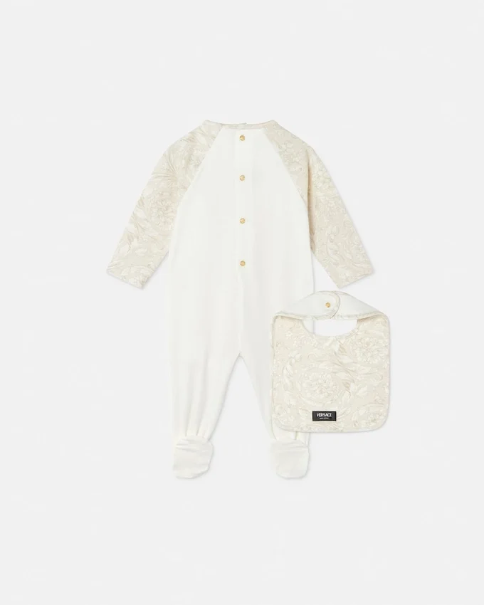 Baby Printed Cotton-Jersey Sleepsuit Baby Printed Cotton-Jersey Sleepsuit