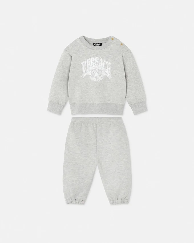 Baby Printed Cotton-Jersey Sweatshirt Set Baby Printed Cotton-Jersey Sweatshirt Set
