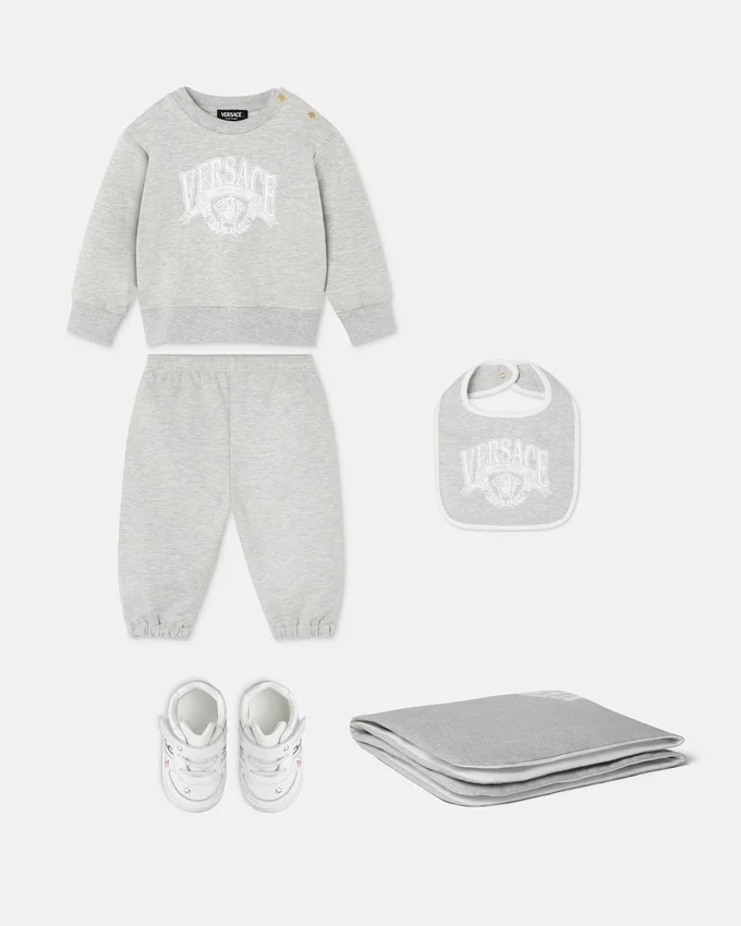 Baby Printed Cotton-Jersey Sweatshirt Set Baby Printed Cotton-Jersey Sweatshirt Set