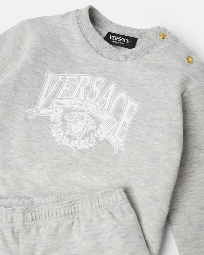 Baby Printed Cotton-Jersey Sweatshirt Set Baby Printed Cotton-Jersey Sweatshirt Set