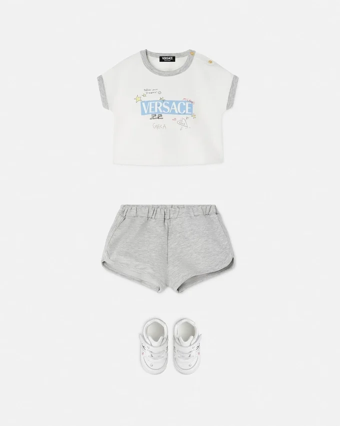 Baby Printed Cotton-Jersey T-Shirt Set Baby Printed Cotton-Jersey T-Shirt Set