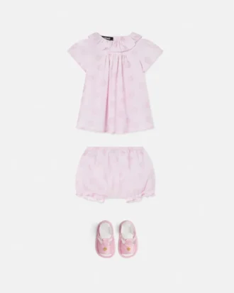 Baby Printed Cotton-Poplin Dress Set