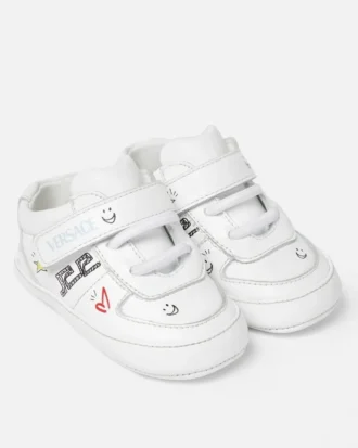 Baby Printed Leather Sneakers