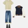 Kids Jacquard Jeans