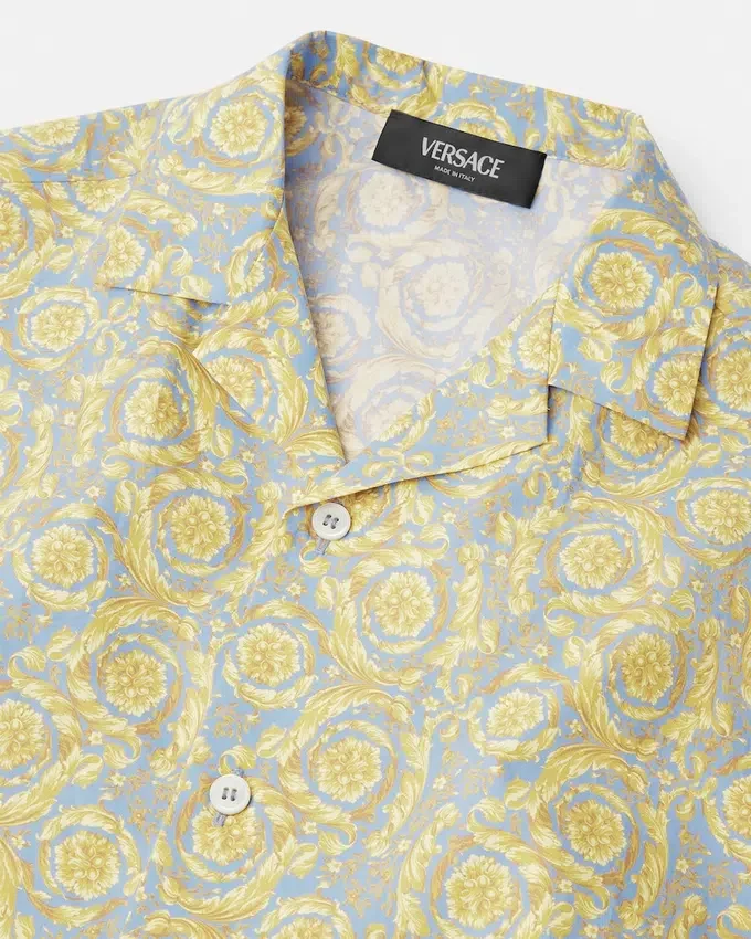 Barocco Allover Kids Shirt Barocco Allover Kids Shirt
