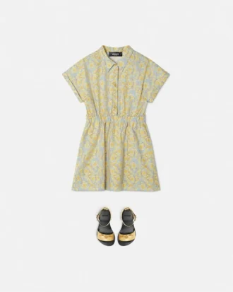 Barocco Allover Kids Shirt Dress