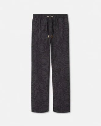 Barocco Chambray Jacquard Pants