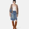 Barocco Denim Wrap Skirt Barocco Denim Wrap Skirt