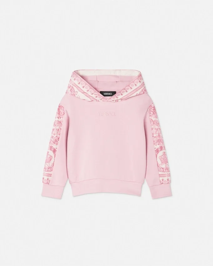 Barocco Foulard Kids Hoodie Barocco Foulard Kids Hoodie