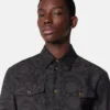 Barocco Jacquard Chambray Denim Shirt
