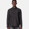 Barocco Jacquard Chambray Denim Shirt