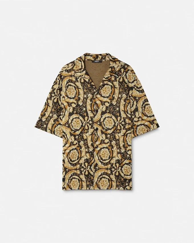 Barocco Jacquard Jersey Shirt Barocco Jacquard Jersey Shirt