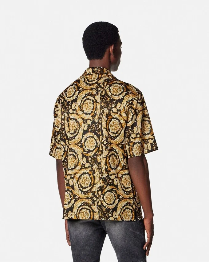 Barocco Jacquard Jersey Shirt Barocco Jacquard Jersey Shirt