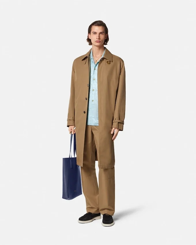 Barocco Jacquard Silk-Blend Shirt Barocco Jacquard Silk-Blend Shirt