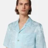 Barocco Jacquard Silk-Blend Shirt Barocco Jacquard Silk-Blend Shirt