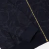Barocco Jacquard Towel Zip Sweatshirt