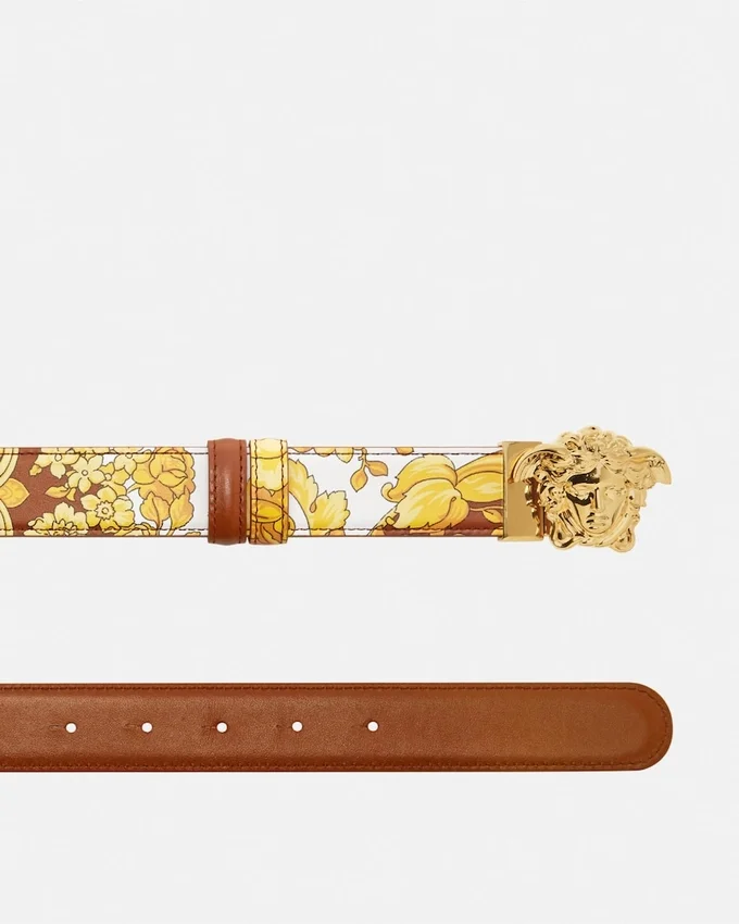Barocco La Medusa Reversible Belt 3 cm Barocco La Medusa Reversible Belt 3 cm