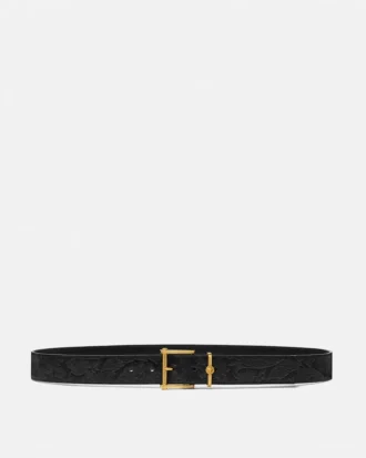 Barocco Leather Belt 3 cm Barocco Leather Belt 3 cm