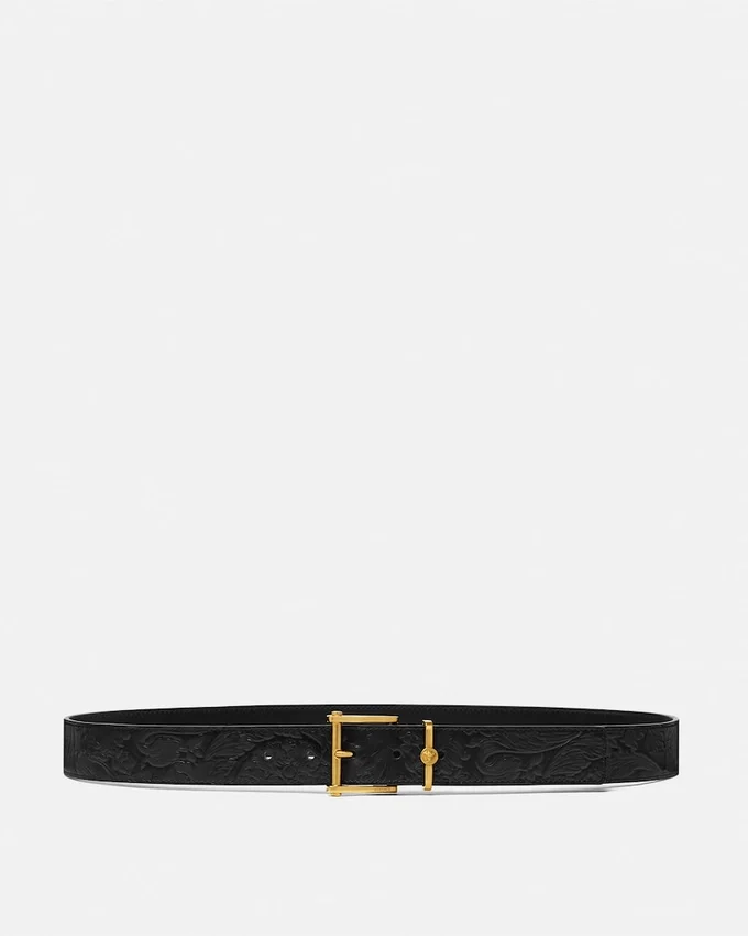 Barocco Leather Belt 3 cm Barocco Leather Belt 3 cm