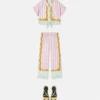 Barocco Pinstripe Silk Kids Shirt Barocco Pinstripe Silk Kids Shirt