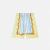 Barocco Pinstripe Silk Kids Shorts Barocco Pinstripe Silk Kids Shorts