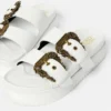 Baroque Buckle Arizona Sandals