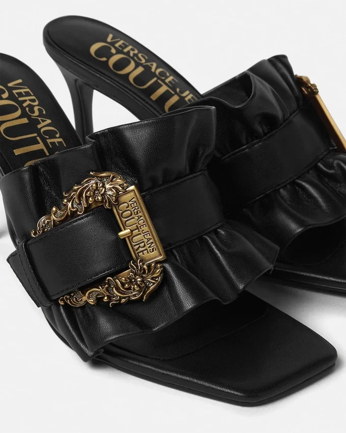 Baroque Buckle Emily Mules Baroque Buckle Emily Mules
